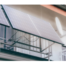 Balkonhalterung f&uuml;r Solarmodule &ndash; Platzsparende Aufst&auml;nderung 30&deg;