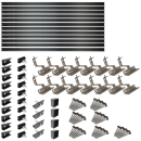 WATTSTUNDE® Hausdachhalterung Set für 2–6...
