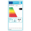 Hitze ALBERO AL16L.HD 16 kW Kamineinsatz links | Eckkamin, Heizkassette, Kaminofen-Einsatz mit gro&szlig;er Sichtscheibe