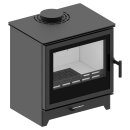 Hitze Gatto M Kaminofen 5,3 kW &ndash; kompakter Holzofen mit Panoramascheibe &amp; Ecodesign