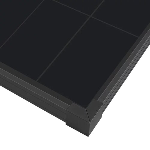 ECTIVE BSP 200 Black Leistungsstarkes 200W Monokristallin Solarmodul Camping