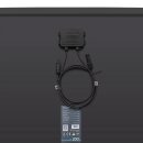 ECTIVE BSP 200 Black Leistungsstarkes 200W Monokristallin Solarmodul Camping