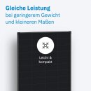 ECTIVE BSP 100C Black Leistungsstarkes 100W Monokristallin Solarmodul