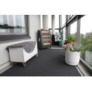 Airrex AH-720 Elektro-Infrarot-Heizstrahler 2,8 kW &ndash; Standger&auml;t mit Thermostat &amp; Fernbedienung f&uuml;r Werkstatt, Terrasse &amp; Wintergarten