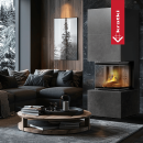 Kamineinsatz Kratki NBC 8 kW Ø 200 – U-Form...