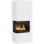 Kamineinsatz Simple Box 8 kW Ø 200 Bianco – Holzofen modern, energieeffizient & BImSchV-konform, Türöffnung links