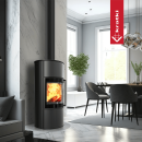 Kaminofen KRATKI BJORN Hoch 10 kW Ø 150 Schwarz...