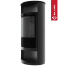 Kaminofen KRATKI RUNA 8 kW Ø 150 Schwarz –...
