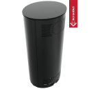 Kaminofen KRATKI RUNA 8 kW &Oslash; 150 Schwarz &ndash; Holzofen modern, energieeffizient &amp; BImSchV-konform