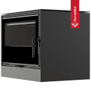 Kaminofen KRATKI KARI 70 8 kW Ø 150 Schwarz...