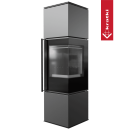 Kaminofen Stahl KRATKI REN/M 7,3 kW Ø 150 Schwarz...