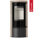 Kaminofen ERIK 5,5?kW Ø?150 Gold Satin –...