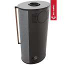 Kaminofen ERIK 5,5 kW Ø 150 Grau – Holzofen...