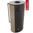 Stahlkaminofen ERIK 5,5?kW Ø?150 Gold Satin...