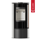 Kaminofen ERIK 5,5 kW Ø 150 Weiß Satin...