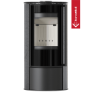 Kaminofen KRATKI ERIK 5,5 kW Ø 150 Grafite Satin...