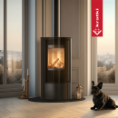 Kaminofen KRATKI ERIK 5,5 kW Ø 150 Schwarz –...