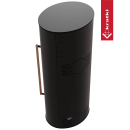 Stahlkaminofen ERIK 5,5 kW Ø 150 Schwarz –...