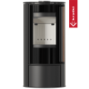 Kaminofen ERIK 5,5 kW Ø 150 Schwarz –...