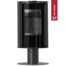 Kratki Freistehender Stahl-Kaminofen PRO ERIK/N/BLACK...