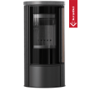 Kaminofen ERIK 5,5 kW Ø 150 Grafite Satin –...