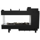 Kratki Gaskamin LEO 100 Raumteiler 9 kW – Erdgas...