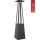 Gasheizstrahler Umbrella Stahl schwarz 12kW Set – Terrassenheizer, Gas, 12kW