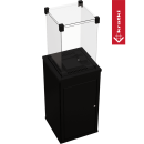 Patio Mini Quarz-Gasheizer 8,2kW Nero Assoluto &ndash; Heizstrahler automatisch, Garten