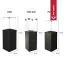 Gas Terrassenheizer Patio Mini Oxide Moro 8,2kW –...