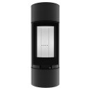 Hitze CHARUTO Kaminofen 8,5 kW – Freistehend, Rund,...