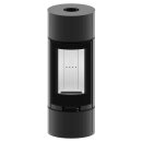 Hitze CHARUTO Kaminofen 8,5 kW – Freistehend, Rund,...
