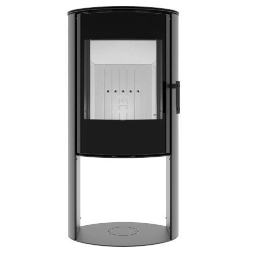 Hitze ELLISSE SB Kaminofen 5,3 kW – Design Holzofen, BImSchV Stufe 2, Ecodesign