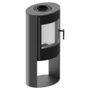 Hitze ELLISSE SB Kaminofen 5,3 kW &ndash; Design Holzofen, BImSchV Stufe 2, Ecodesign