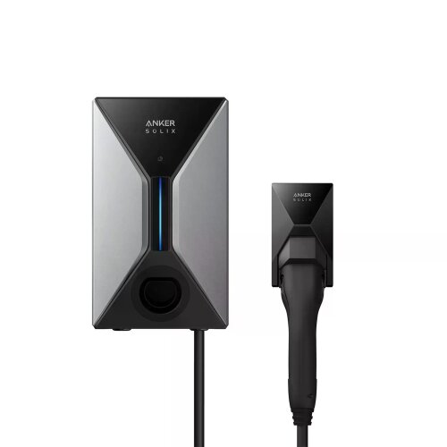 Anker SOLIX V1 Wallbox 11 kW – Smart EV Charger mit Typ-2 Steckdose | Ohne Ladekabel