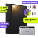 3000W Balkonkraftwerk Komplettset mit Speicher 2,5 kWh...