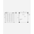 enjoysolar® Monokristallines Solarmodul 20W 12V