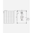 enjoy solar®PERC Monokristallines Solarmodul, 182mm...