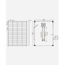 enjoy solar®PERC Monokristallines Solarmodul, 182mm...