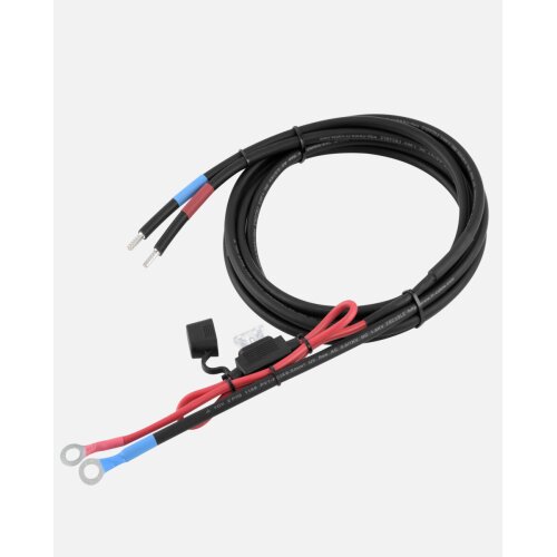 enjoysolar® Batteriekabel 1,5m 6mm², 25A Sicherung