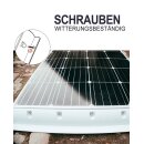 enjoysolar® ABS Solarmodul Haltespoiler Halterung...