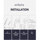 enjoy solar® Dreiecke Aluminium - verstellbare...