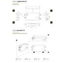 Rotenso Wentilo ICON IC120 E1 AA L&uuml;ftungsanlage mit W&auml;rmer&uuml;ckgewinnung 120 m&sup3;/h Enthalpiew&auml;rmetauscher
