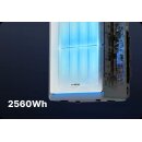 CONOW Tuya Lyra 2500 Pro Balkonkraftwerk Speicher 2560Wh | 1500W Wechselrichter | 2400W PV Eingang | LiFePO₄ Solar Akku