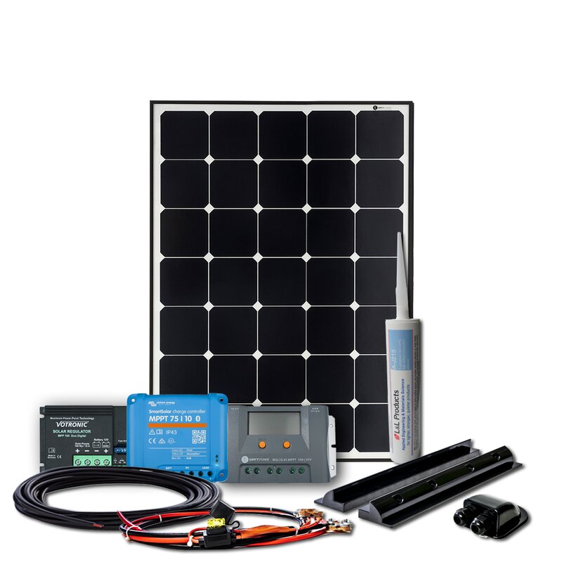 DAYLIGHT Sunpower 125Wp Wohnmobil Solaranlage DLS125 Votronic MPP