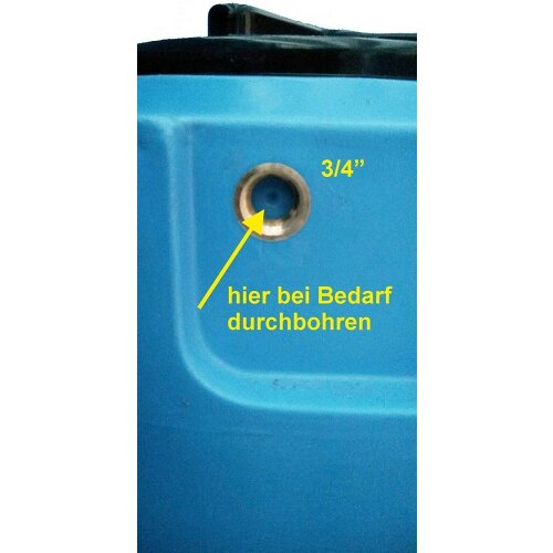 Wassertank 400L Trinkwasser Speicher Kunststoff UVBeständig rechteckig –  Varile UG (haftungsbeschränkt)