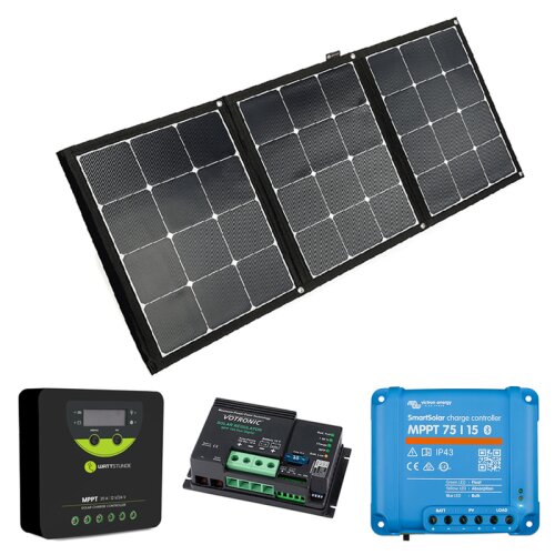 WATTSTUNDE® WS140SF SunFolder+ 140Wp Solartasche Variationsset