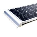 Solarmodul Halterung Befestigung Haltespoiler WATTSTUNDE&reg; HSA68/W ALU silber